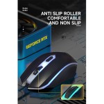 Wireless Mouse Factory - Ergonomic USB 7 Colors DPI