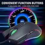 Gaming Mouse Factory - Wired Programmable 7 Buttons RGB