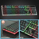 Gaming Keyboard Factory - SC715 Mixed Color LED 104 Keys