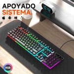 Gaming Keyboard Factory - SC715 Spanish RGB Wired Custom Logo