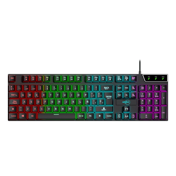 Gaming Keyboard Factory - SC715 Spanish RGB Wired Custom Logo