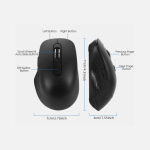 Wireless Mouse Manufacturer - Optical 2.4G BT Windows Mac