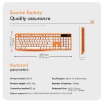 Keyboard Mouse Combo Manufacturer - SC601 Golden Color Wireless