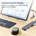 Mini Hub Supplier - 5-in-1 Aluminum Alloy USB-C