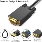 DP to VGA Manufacturer - DP to VGA 1.8m Cable