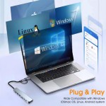 Multiport Dock Manufacturer - 8-in-1 USB 3.0 TYPE-C