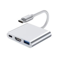 Type-C Converter Supplier - 3-in-1 Aluminum Alloy