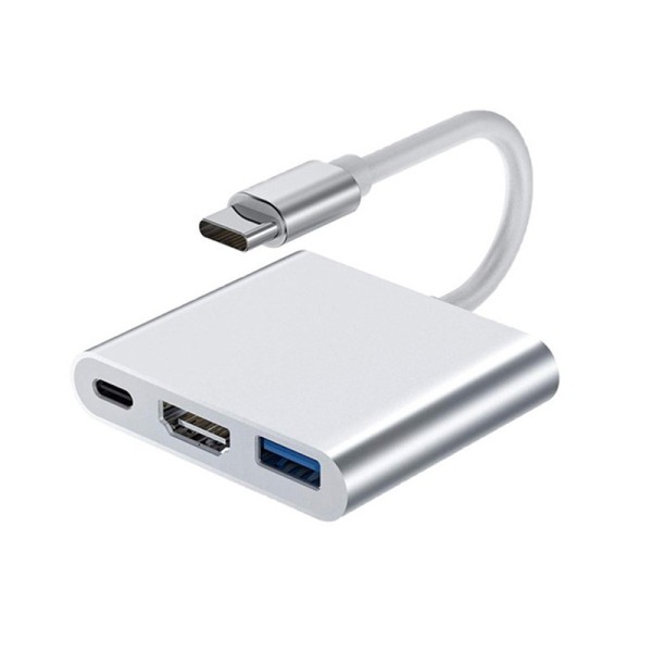 Type-C Converter Supplier - 3-in-1 Aluminum Alloy
