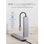 6-in-1 Hub Factory - USB-C Hub 6 in 1 Type-C