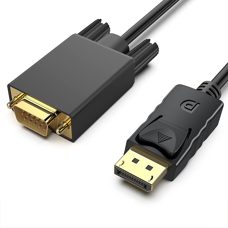 DP to VGA Manufacturer - DP to VGA 1.8m Cable