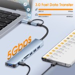 Multiport Dock Manufacturer - 8-in-1 USB 3.0 TYPE-C