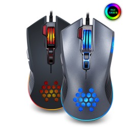Mechanical Mouse Supplier - FRIWOL V6 Wired USB RGB