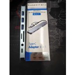 Type C Hub Factory - Multi Functional 8 in 1 Adapter