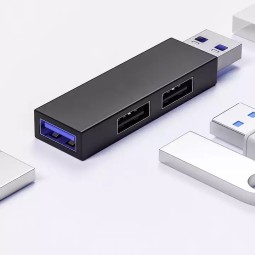 USB Hub Factory - Portable Mini 3 in 1 USB 3.0