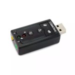 USB Sound Card Manufacturer - White 7.1 Channel Microphone