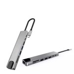 USB Hub Manufacturer - 8 in 1 Expander SD TF Card Reader