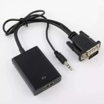 VGA Adapter Manufacturer - Factory Price VGA to HD 3.5mm