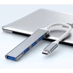USB Hub Factory - USB C 4 Ports 3xUSB 2.0 1xUSB 3.0