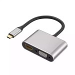 Type C Dock Manufacturer - High Speed 2 in 1 Type C VGA