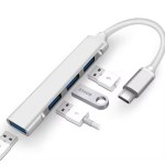 USB Hub Factory - USB C 4 Ports 3xUSB 2.0 1xUSB 3.0
