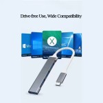 USB Docking Manufacturer - USB 3.0 4 in 1 Aluminum Alloy