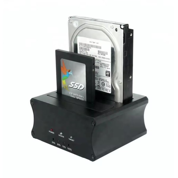 SSD Docking Station Manufacturer - Portable Dual Bay Plug