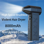 Electric Turbo Fan Factory - 2025 Portable Mini USB Black