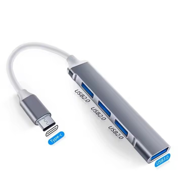 USB Docking Manufacturer - USB 3.0 4 in 1 Aluminum Alloy