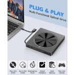 CD Drive Factory - Ultra Thin 7 in 1 USB 3.0 Hub