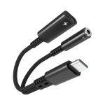 Charger Adapter Manufacturer - 2in1 USB-C to 3.5mm