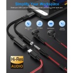 Charger Adapter Manufacturer - 2in1 USB-C to 3.5mm