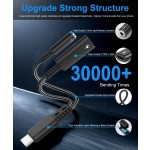 Charger Adapter Manufacturer - 2in1 USB-C to 3.5mm