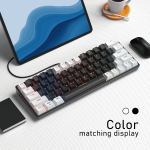 Mini Keyboard Supplier - KA646 Wired RGB Backlight Mini