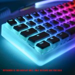 Keycaps Factory - 130 Keys ABS Transparent OEM Pudding