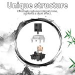 Keyboard Switch Supplier - 5pin Noah Silver Panda Silent Switch