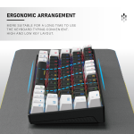 Mini Keyboard Supplier - KA646 Wired RGB Backlight Mini