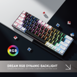 Mini Keyboard Supplier - KA646 Wired RGB Backlight Mini