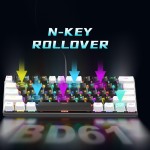 Gaming Keyboard Factory - BD61 Wired 63 Key RGB Backlight