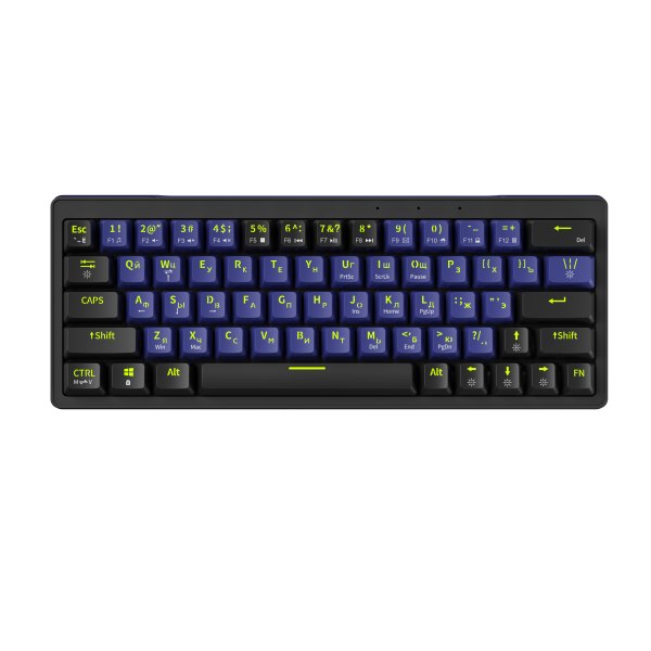 Gaming Keyboard Manufacturer - Russian 63-Keys ABS Wired