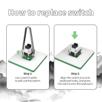 Keyboard Switch Supplier - 5pin Noah Silver Panda Silent Switch