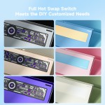 Mechanical Keyboard Supplier - F75 Ultra 220mesh Anodizing