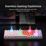 Gaming Keyboard Supplier - TK68 RGB Backlight ABS Keycaps
