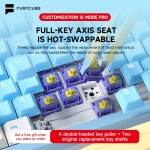 Mechanical Keyboard Supplier - FURYCUBE CNC Aluminum 75%