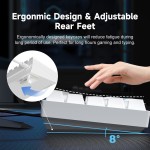 Gaming Keyboard Manufacturer - 68Keys ABS Keycap Glowing Russian