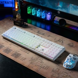 Membrane Keyboard Manufacturer - 108-Space RGB USB-C Wired