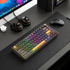 Gaming Keyboard Factory - Russian Layout 2.4Ghz Wireless 81Keys