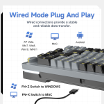 Mechanical Keyboard Supplier - ZIFRIEND ZA68 Custom 60 Percent