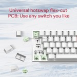 Gaming Keyboard Supplier - TK68 RGB Backlight ABS Keycaps