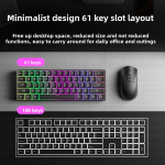 Gaming Keyboard Factory - IP61 61 Keys RGB Light 19-Key