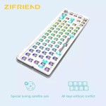 DIY Keyboard Supplier - Hot Swap RGB Wireless USB Interface